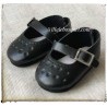 MINOUCHE Chaussures noires à bride - Chaussures de poupées